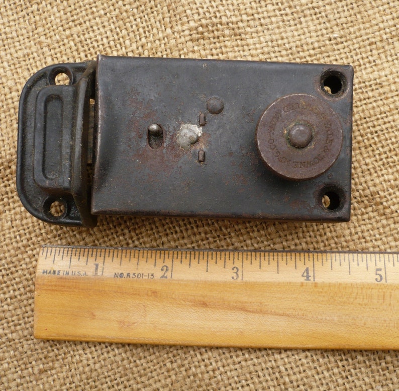 Vintage Lock-Yale Lock-Vintage Door Hardware-Architectural | Etsy