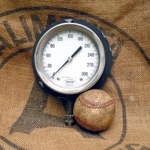 Vintage Industrial Gauge-LARGE