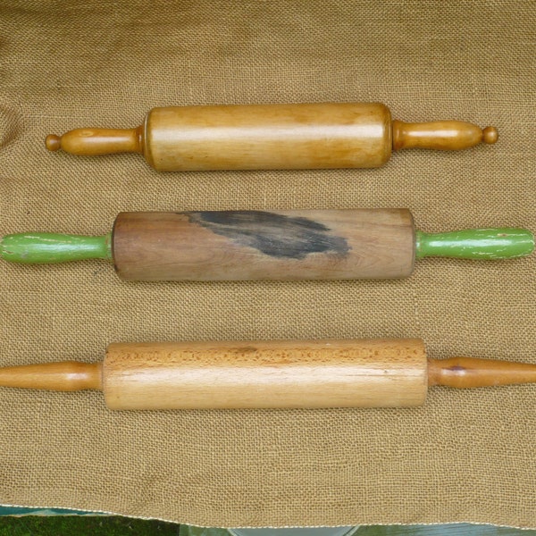 Vintage Rolling Pins Etsy
