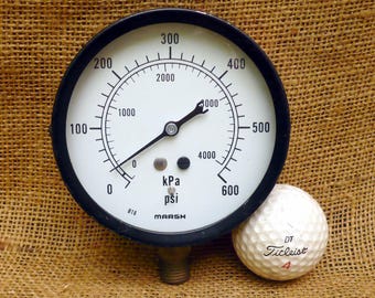 Vintage Industrial Gauge-LARGE Non Working