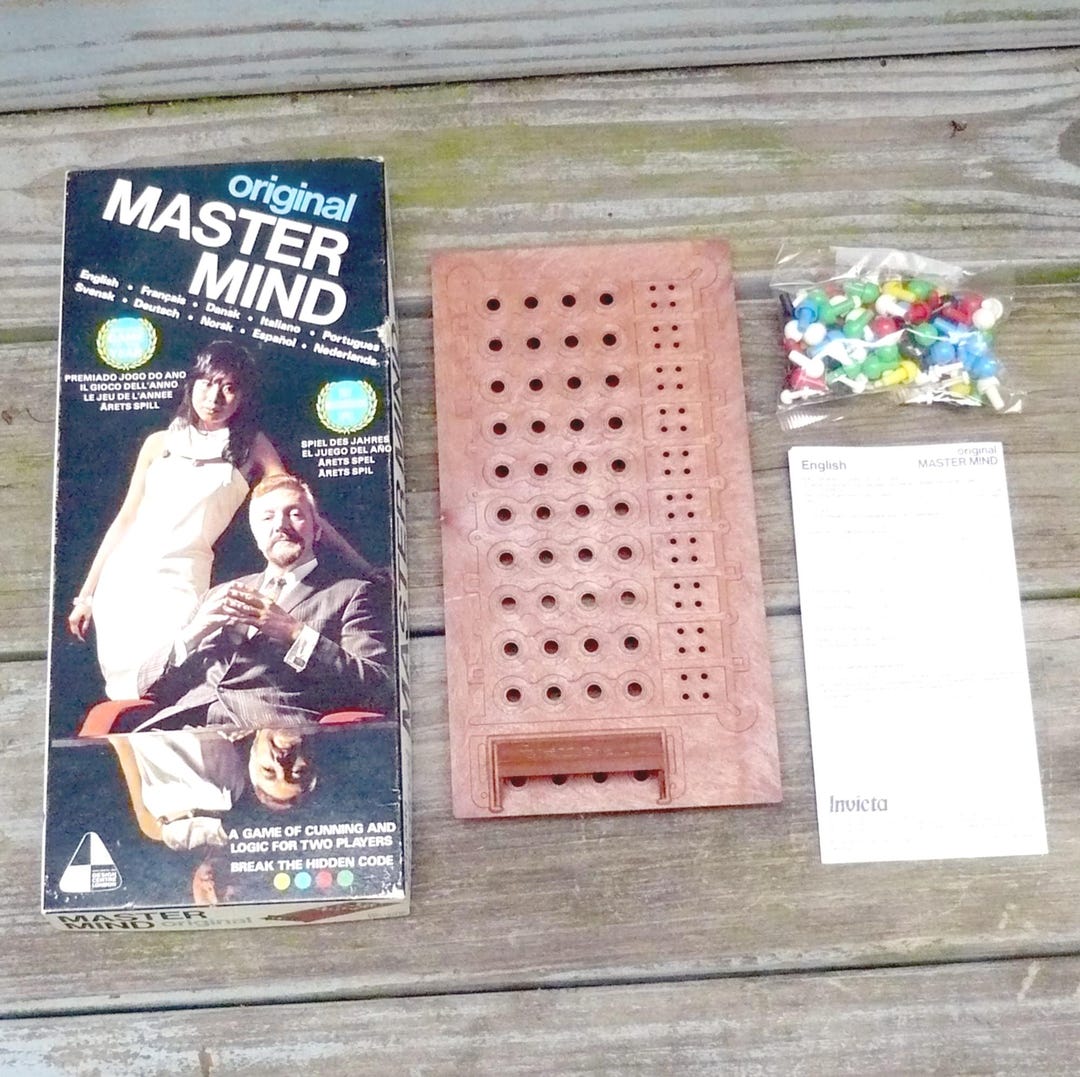 1976 Original MASTER MIND Game - Etsy