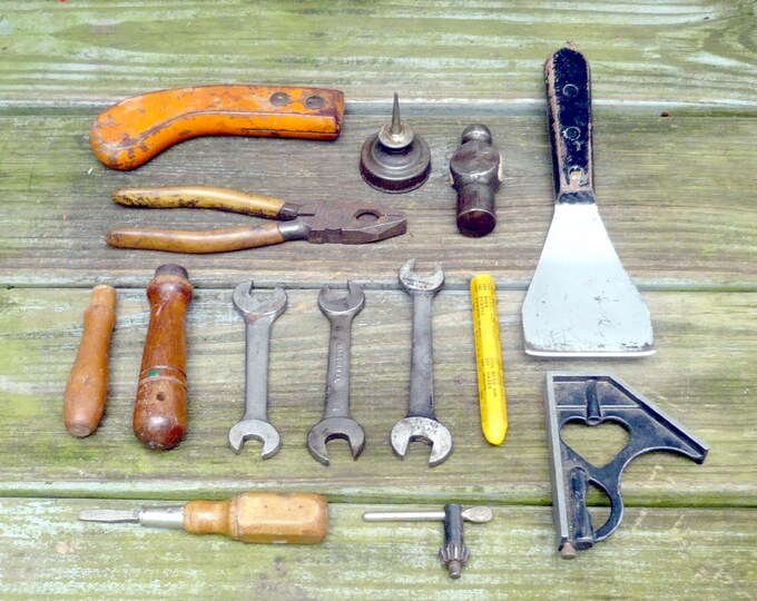 14 Vintage Hand Tools - Etsy