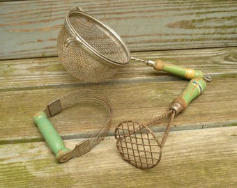 Vintage Kitchen Utensils-ALL 3 For One Price