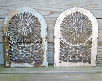 Antique Cast Iron Register Covers