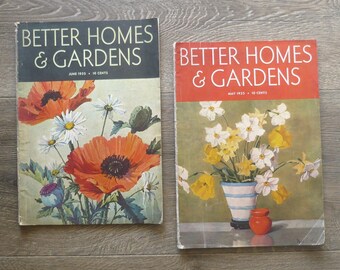 1935 Better Homes & Gardens-set of 2