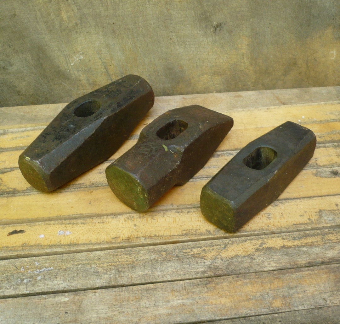 Vintage Hammer Headssledgehammer Etsy