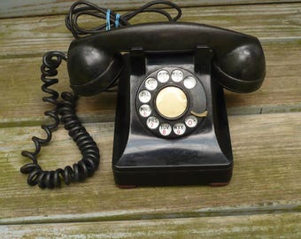 Vintage Dial Telephone-Non Working Stage/Photo Prop