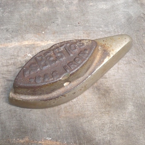 Antique Cast Iron Sad Iron-HEAVY