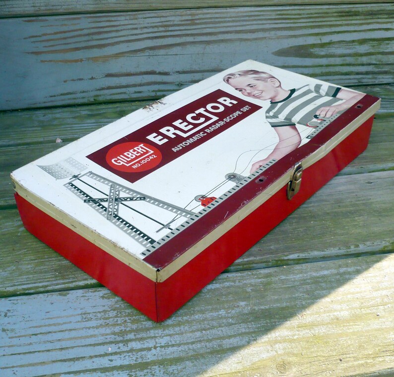 Vintage Erector Radar Scope Box - Etsy