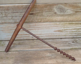 Antique Hand Auger-LARGE