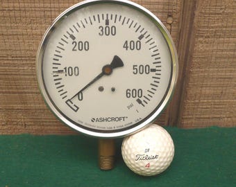 Vintage Industrial Gauge-LARGE Non Working