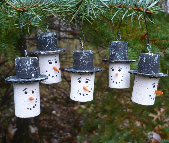 Easy Snowman Ornaments for Your Christmas Tree