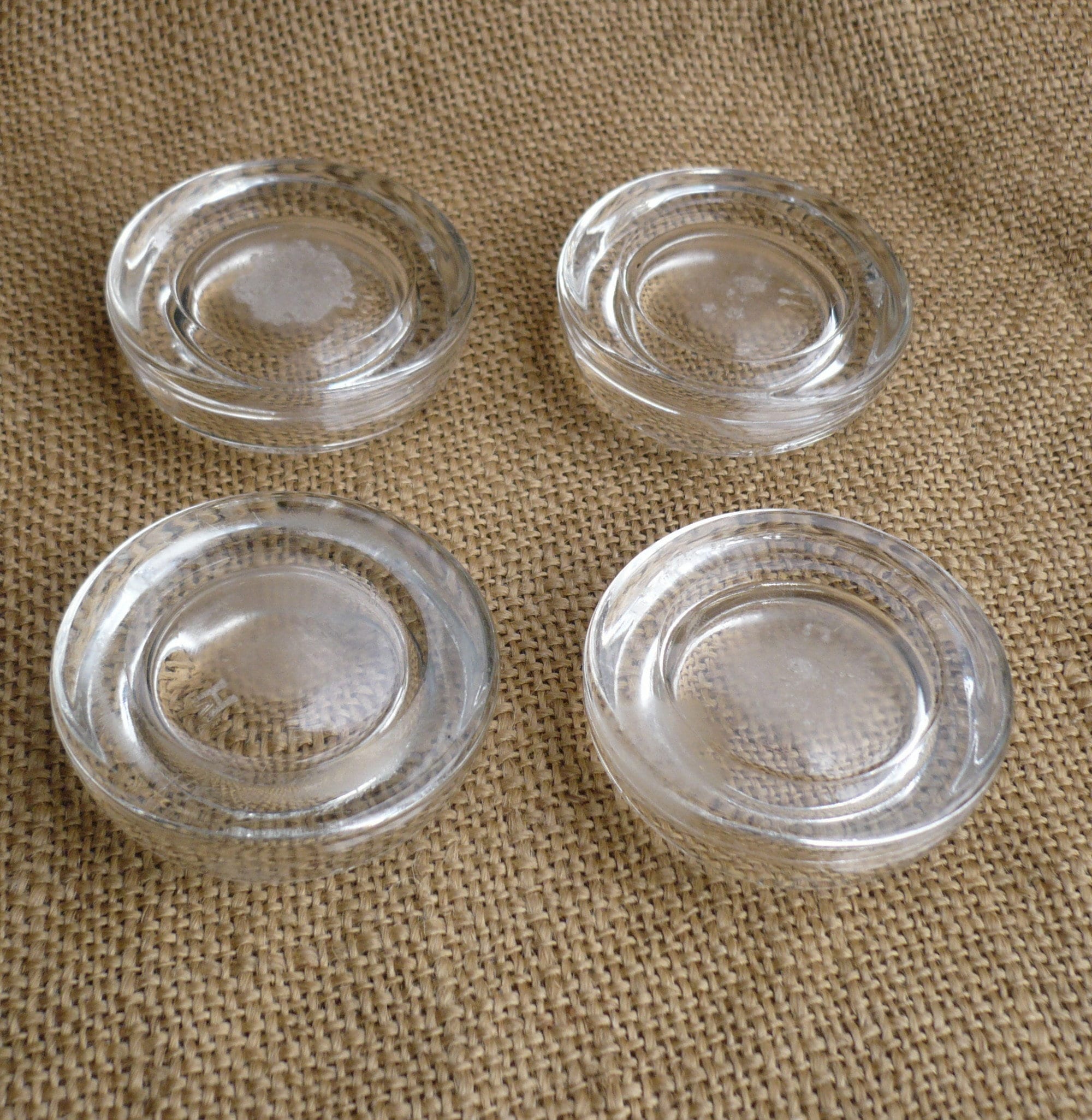 Glass Furniture CoastersGroup of 6 Etsy