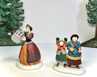 The Bird Seller • Department 56 • Heritage Village Collection  • People for Snow Village • [ 1 Figure Missing]