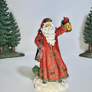 Pipka Santa Statue &#39;Where&#39;s Rudolph&#39; | 3778/9700 | Original Box