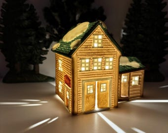Bob Helt’s Livery Stable Christmas Village Building • Pleasantville 1893 • Vintage Ceramic Barn