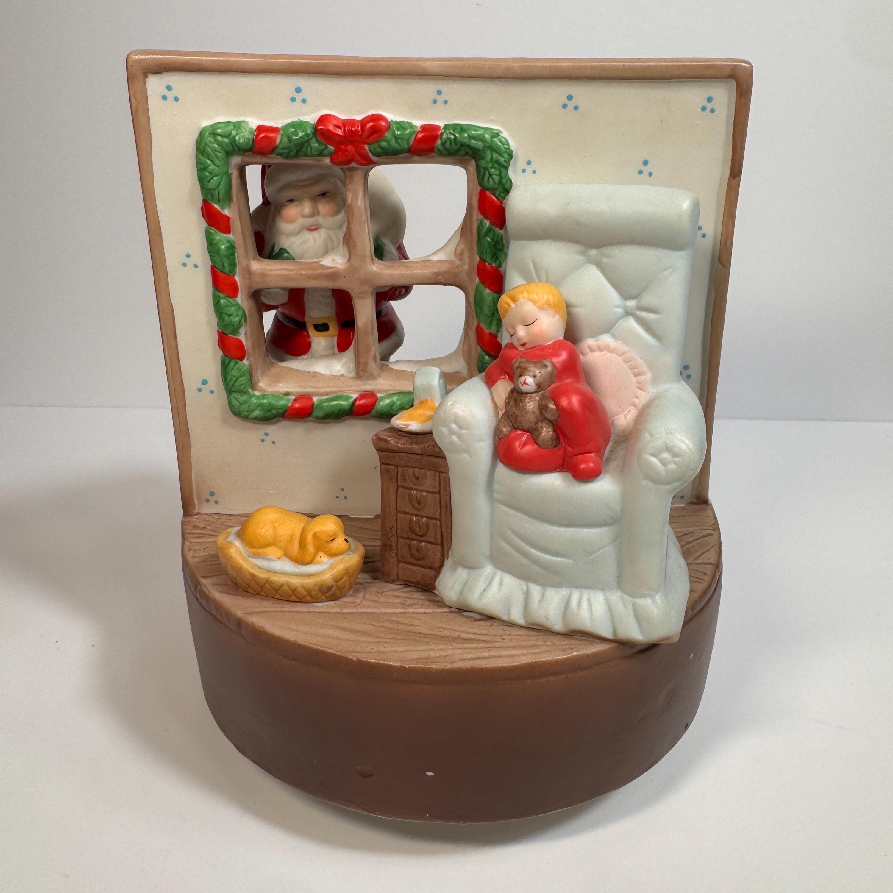 ヴィンテージ クリスマス オルゴール 置物 飾り House of lloyd ヴィンテージ クリスマス オルゴール 置物 飾り house of lloyd