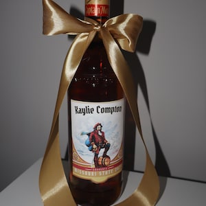 Custom Captain Morgan Rum Label