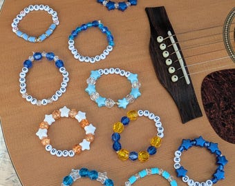 Braccialetti Billie Eilish (confezione da 11, fatti a mano)