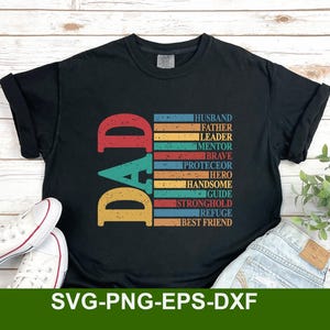 Dad Varsity SVG PNG: College Style Shirt Design (Digital Download)