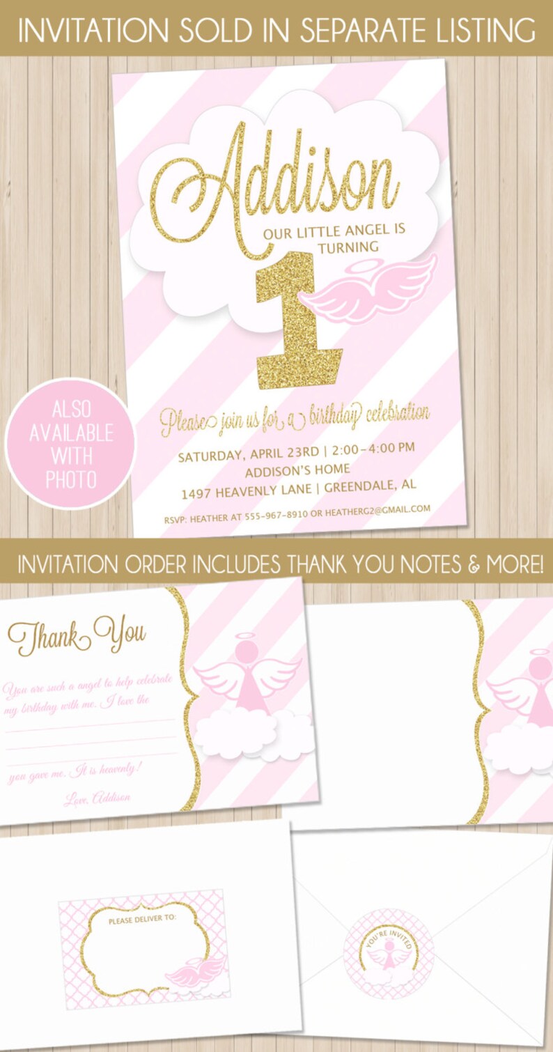 Little Angel Birthday Little Angel Party Decorations Etsy