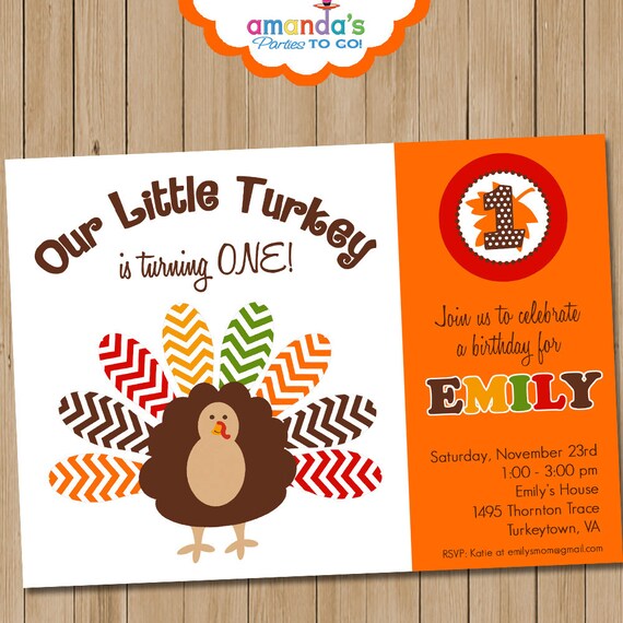 Ideas For Invitations For Thanksgiving Parties 1