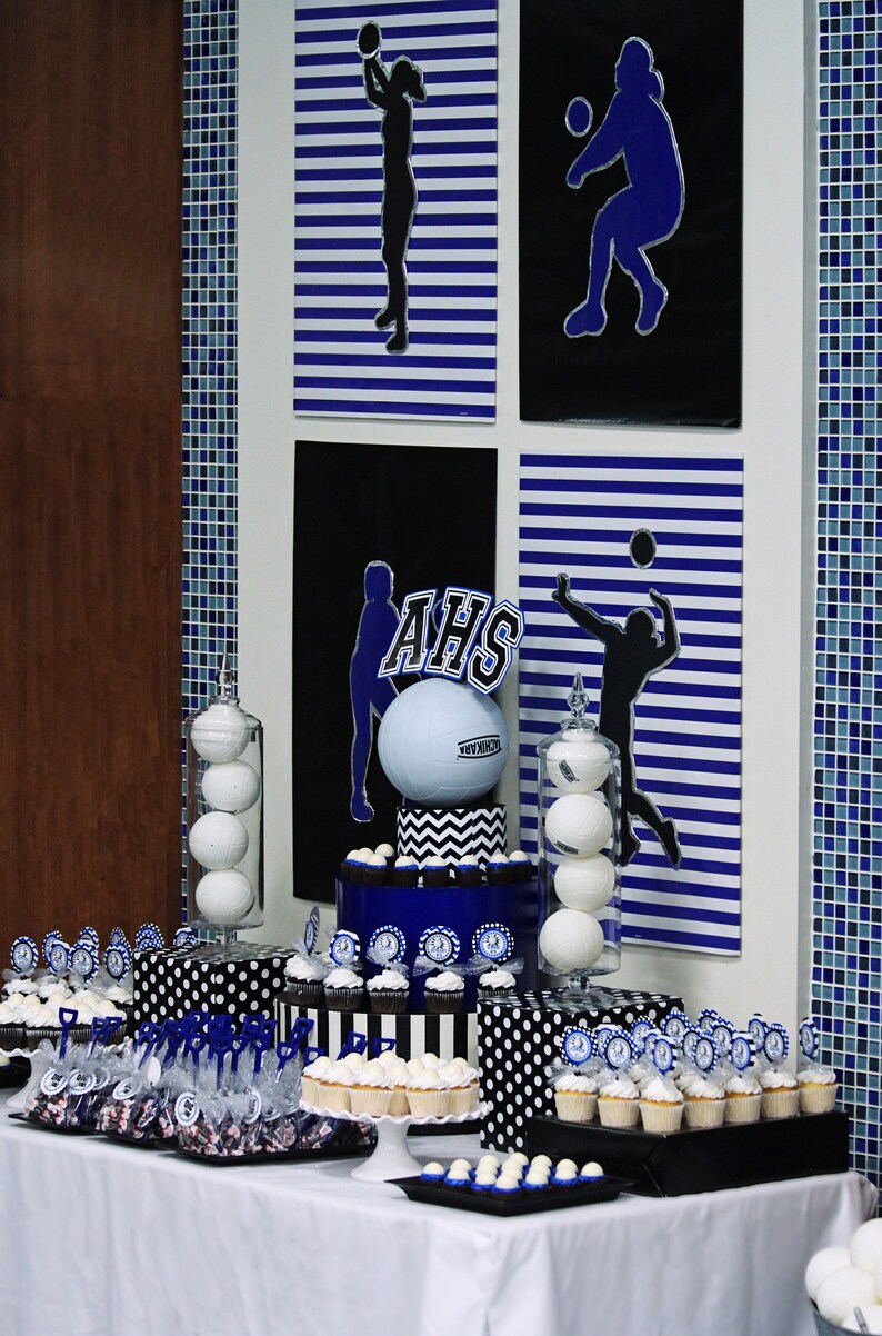 Volleyball Party Volleyball Banquet Volleyball Team Etsy