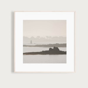 Sfumato Fine Art Print Photography Photo France Bretagne Beacon Coast image 1