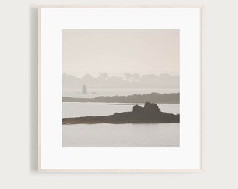 Sfumato - Fine Art Print Photography Photo France Bretagne Beacon Coast