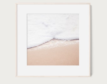 Cappucchino - Fine Art Print Photography Photo Beach Netherlands Water Waves