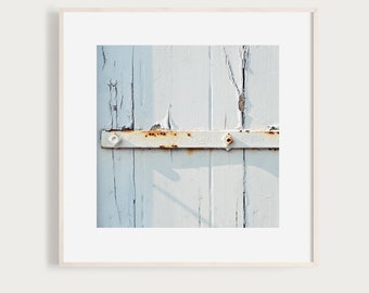 PaintJob - Fine Art Print Photography Photo still life blue white door