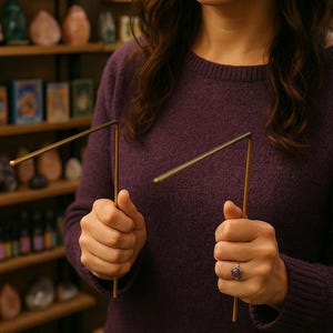 Aperçu rapide : réponses à 8 questions via des baguettes de sourcier divinatoires avec un médium psychique. Idéal pour un guidage rapide et ciblé