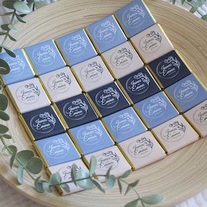 50 Pcs Wedding Chocolate, Wedding Chocolate Favors, Customized Chocolate, Wedding Favors, Engagement Chocolate, Favors For Guests00