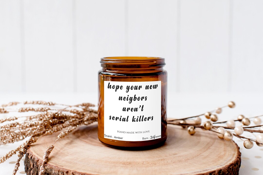 Funny Neighbor Gift Mug - 'Hope Your New Neighbors Aren't Serial Killers' Ceramic Mug, 11 Oz White