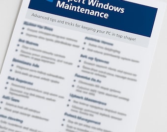 Expert Windows 11 Optimization & Automation Guide – Printable PDF
