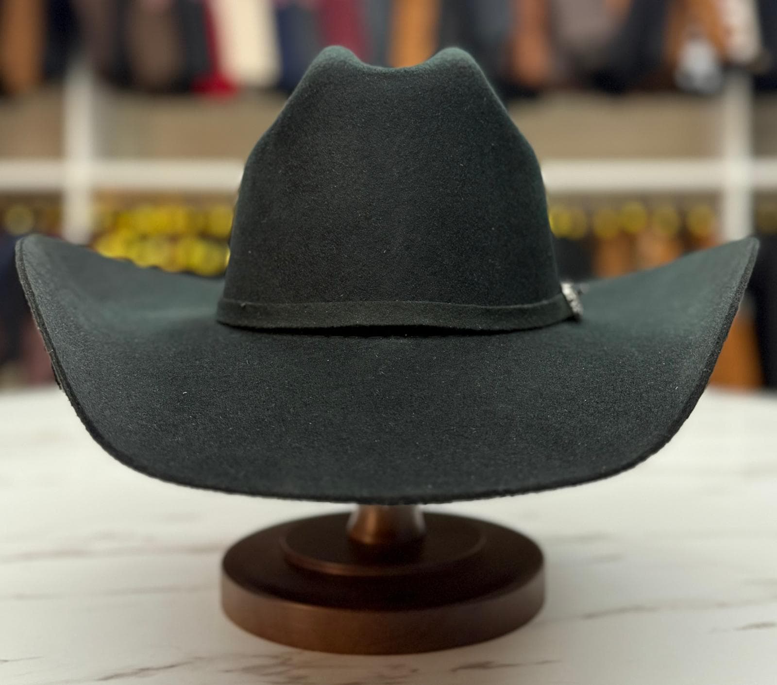 Wool Felt Cowboy Hat: Wide Brim Western Rodeo Hat - Etsy