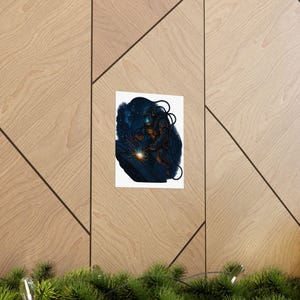 Astronaut Welder Art Print, Space Decor, Sci-Fi Wall Art, Galaxy Poster, Unique Gift for Space Lovers, Home Office Decoration