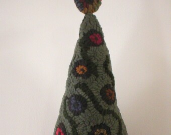 Hooked Rug Penny Tree PDF Pattern Rue23paris Hooked Penny Tree