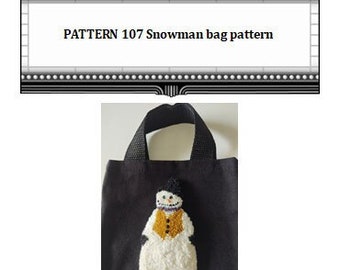 Alfombra enganchada o alfombra perforada Muñeco de nieve PDF PATRÓN DIGITAL Solo Rue23paris Alfombra ganchuda Patrón de muñeco de nieve