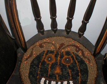 Black Jack Hooked Rug Pumpkin Rue23paris Pumpkin Hooked Rug