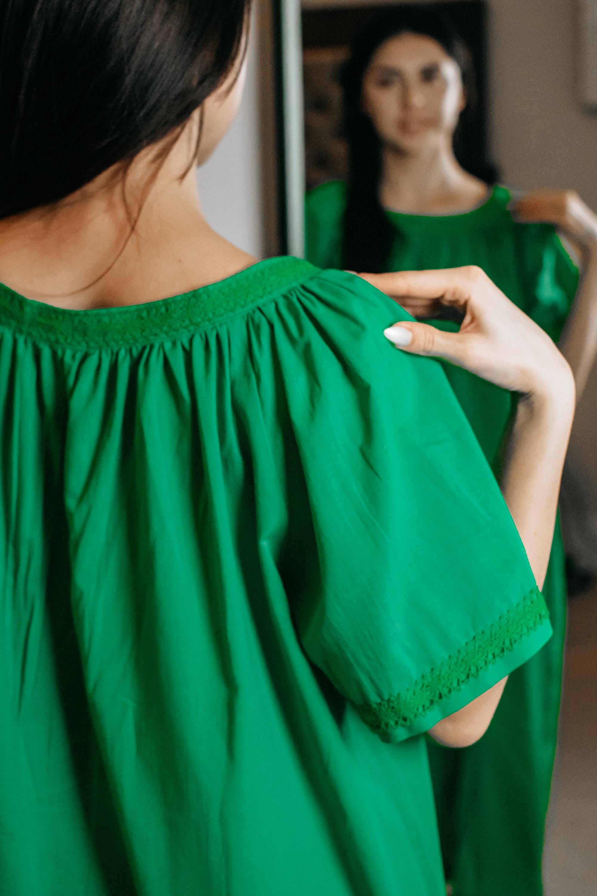 Cotton Batiste Nightie - Loose, Natural Sleepwear