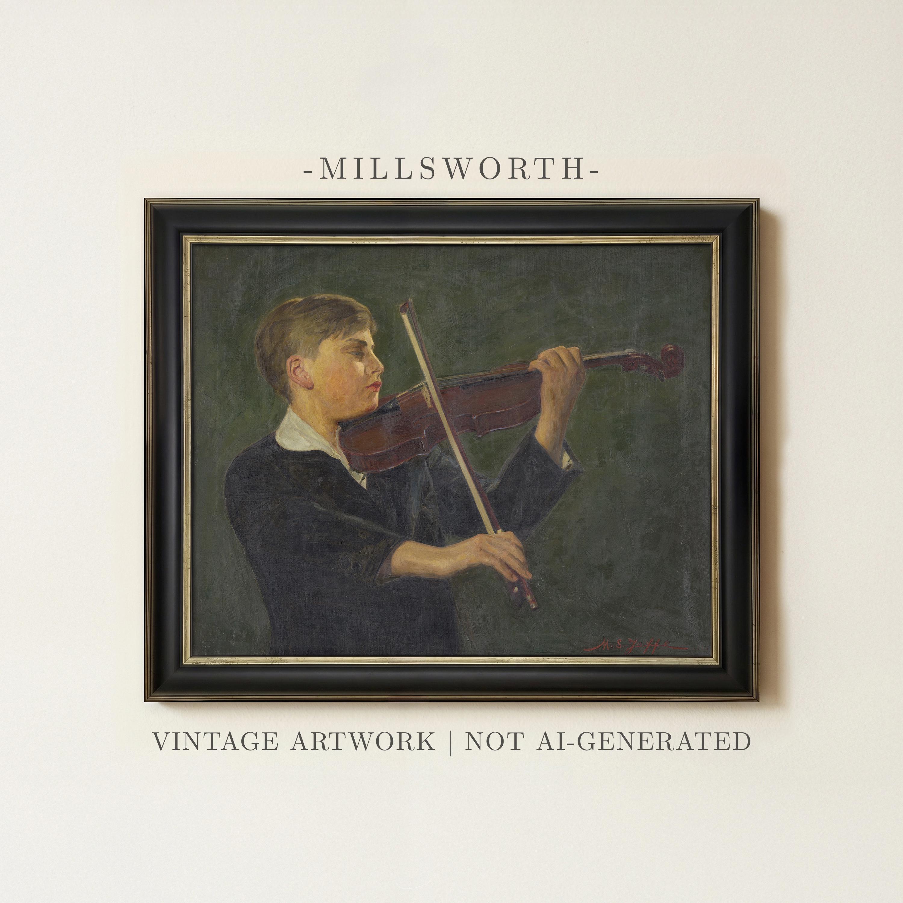 Violinist Painting - Etsy
