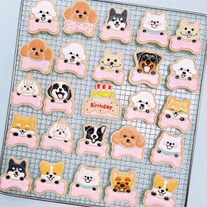 Personalized Dog Cookie Pupcake Topper: Natural Chicken & Cheese Treat