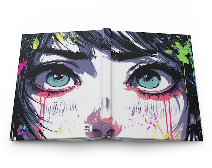 Cry of Ink - Journal Anime Inspired Hardcover Notebook