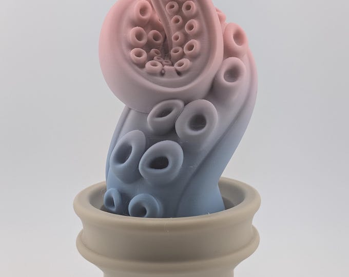 Tentacle Ice Cream Cone – Unique Octopus Decor