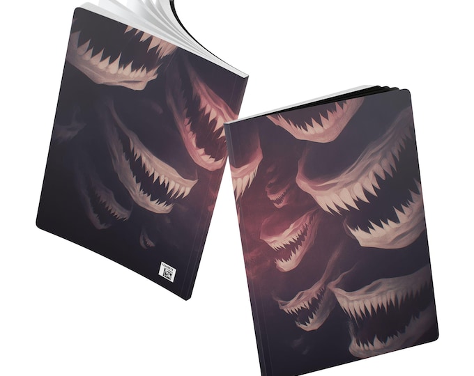 Midnight Maw Journal: Eerie Softcover Notebook for Writers & Artists