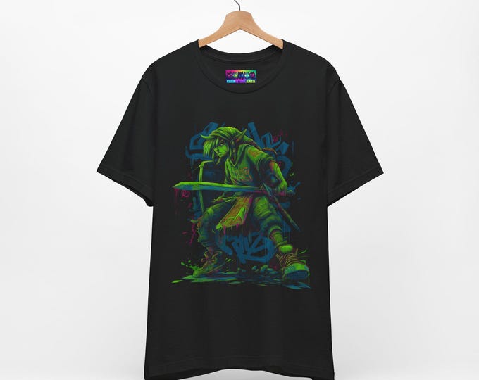 The Lost Hero Streetwear Shirt: Game Tribute Anime Tee