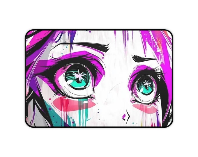 Eternal Gaze - Anime Non-Slip Gamin Desk Mat
