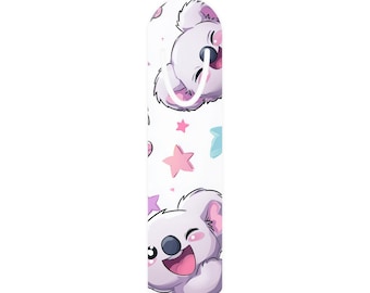 Cute Cartoon Koala Bookmark for Kids - Colorful Metal Bookmarker, Reading Gift, Animal Lovers, Classroom Prize, Fun Book Accessory