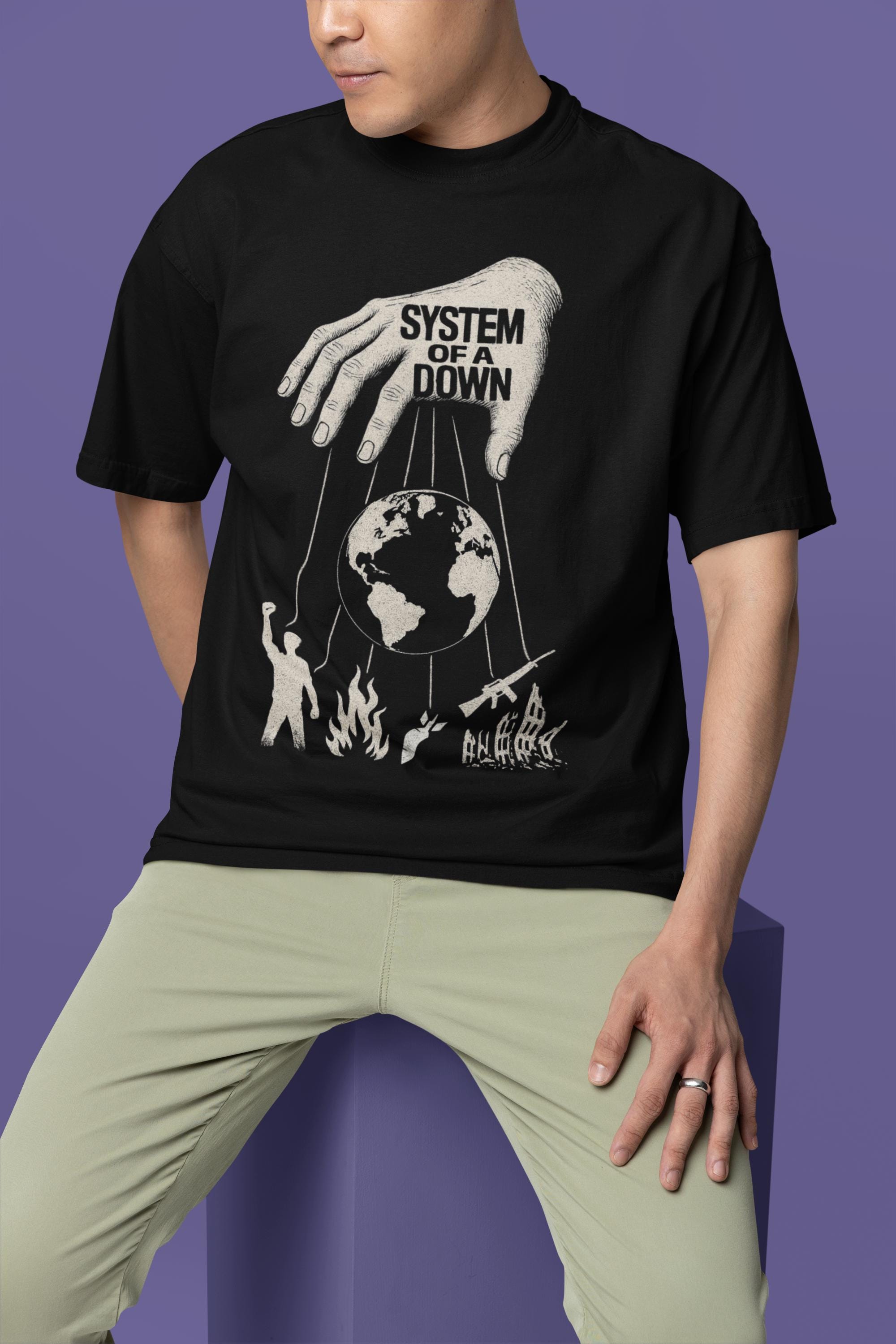 System of a Down T-shirt - Chop Suey! - System of a Down Merch